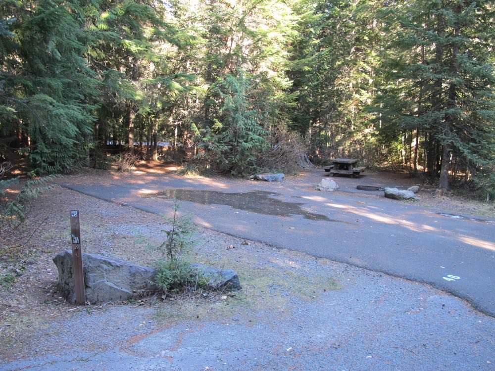 Trillium Lake Campground - Mount Hood, Oregon