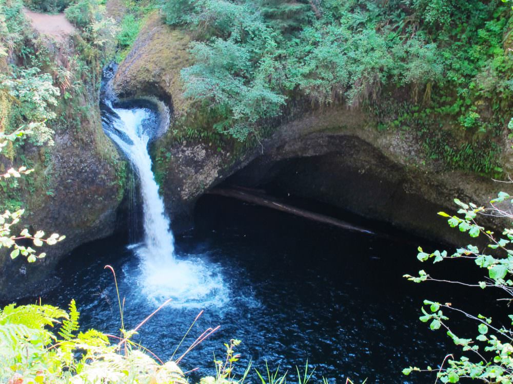 Punchbowl Falls View from Above