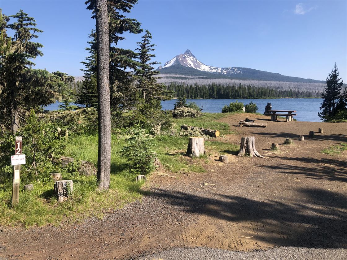 Big Lake Campground, Santiam Pass, Oregon - Hoodoo