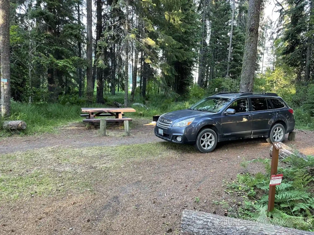 Link Creek Campground Site #19