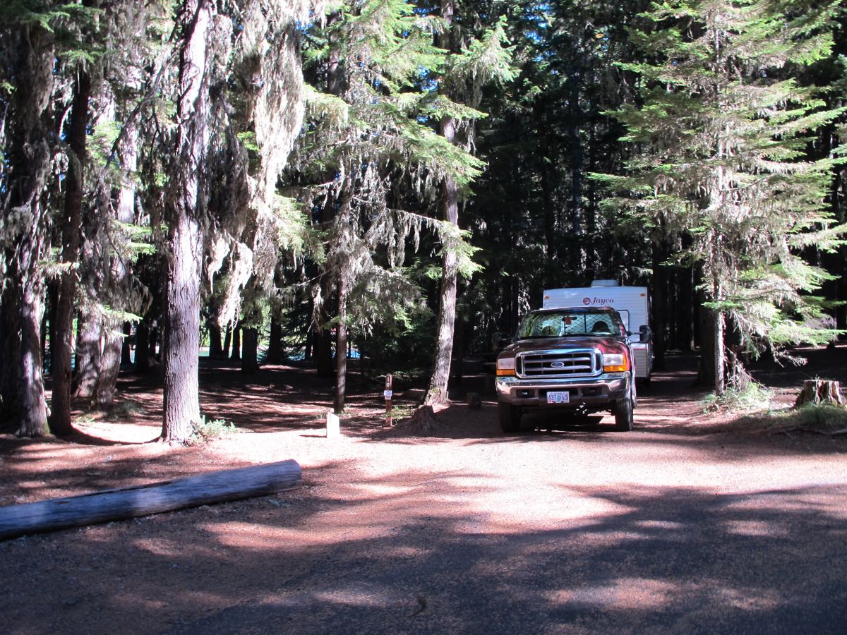 Oak Fork Campground Timothy Lake, Oregon Mt. Hood National Forest